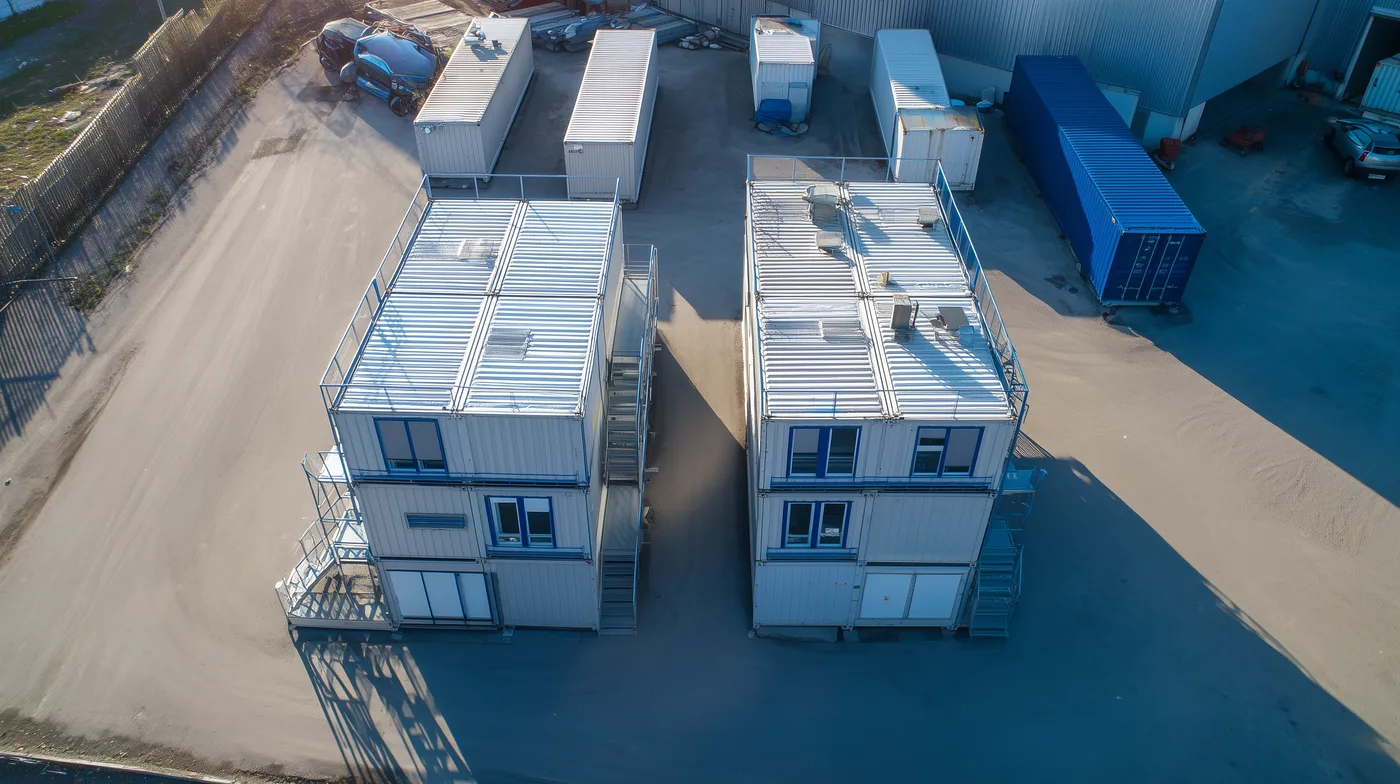 Atelya tijdelijke containerwoningen — snel inzetbaar op gemeentelijk terrein
