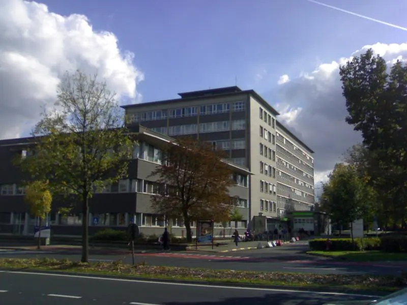 Gebouwen van de Erasmussite in Antwerpen